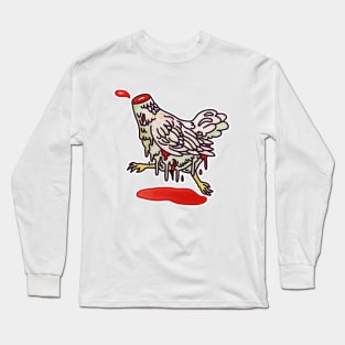 Headless Chicken Panic Long Sleeve T-Shirt